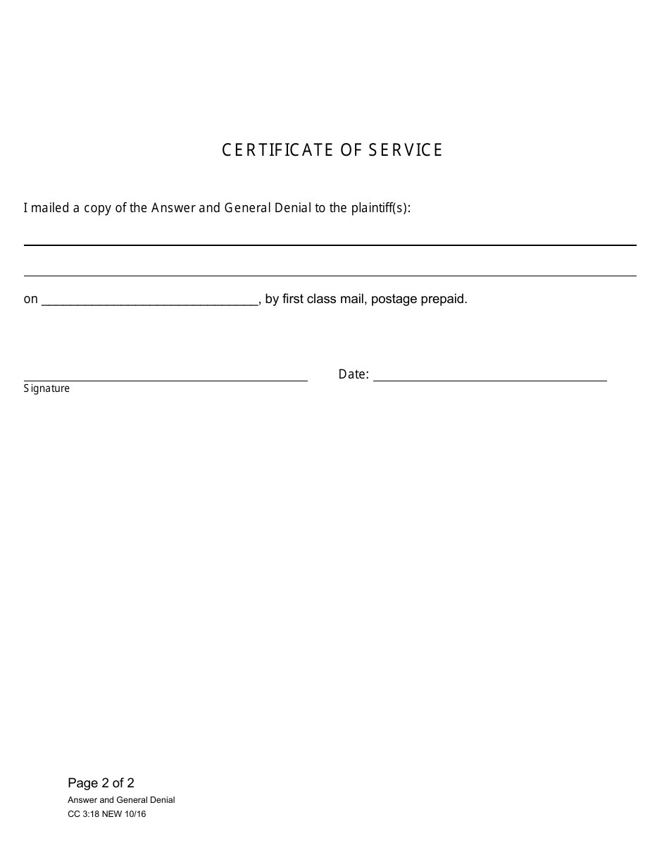 Form CC3:18 - Fill Out, Sign Online and Download Fillable PDF, Nebraska ...