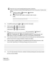Form DC6:15(3) Complaint for Modification of Custody or Parenting Plan - Nebraska, Page 4