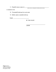 Form DC6:6(6) Decree - No Children - Service by Publication - Nebraska, Page 3