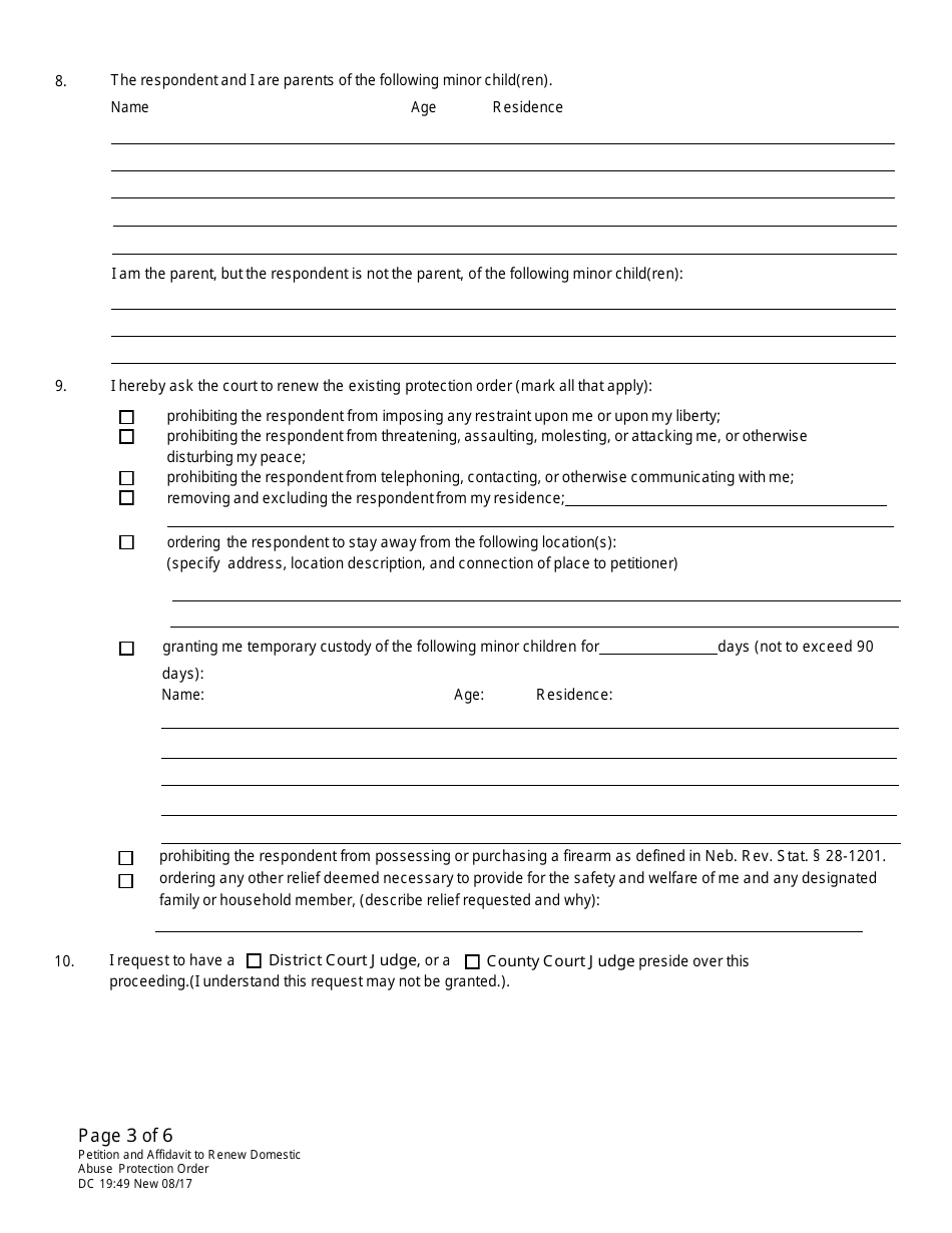 Form DC19:49 - Fill Out, Sign Online and Download Fillable PDF ...