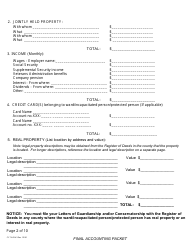 Form CC16:2.54 Final Accounting Packet - Nebraska, Page 4