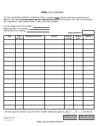 Form CC16:2.54 Final Accounting Packet - Nebraska, Page 5