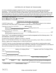 Form CC16:2.54 Final Accounting Packet - Nebraska, Page 7