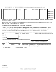 Form CC16:2.54 Final Accounting Packet - Nebraska, Page 8