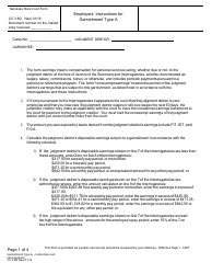 Form CC3:8G Garnishment Type a - Interrogatories for Garnishments - Nebraska