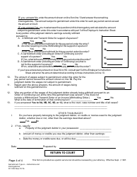 Form CC3:8G Garnishment Type a - Interrogatories for Garnishments - Nebraska, Page 4