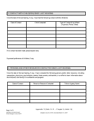 Form CH6ART14APP12 Guardian Ad Litem Report - Nebraska, Page 2