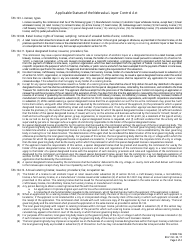 Form 106 Application for Catering Endorsement to License - Nebraska, Page 2