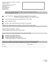 Form 126 Application for Liquor License Checklist - Farm Winery - Nebraska, Page 3