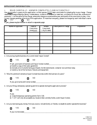 Form 126 Application for Liquor License Checklist - Farm Winery - Nebraska, Page 5