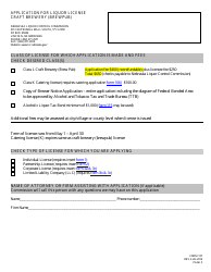 Form 127 Application for Liquor License Craft Brewery (Brewpub) Checklist - Nebraska, Page 3