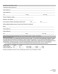 Form 127 Application for Liquor License Craft Brewery (Brewpub) Checklist - Nebraska, Page 4