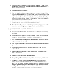 Fleet Profile and Assessment Worksheet - Nevada, Page 2