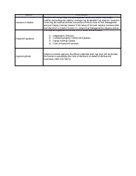 Instructions for Contract for Services of Independent Contractor for $49,999 and Under - Nevada, Page 2