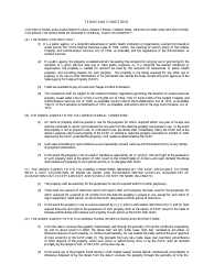 Application for Eligibility - Federal Surplus Property Program - Nevada, Page 4