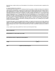 Application for Eligibility - Federal Surplus Property Program - Nevada, Page 6