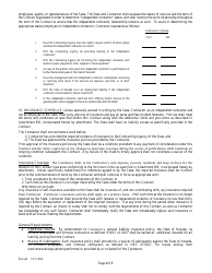 Contract for Services of Independent Contractor - Nevada, Page 4