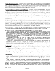 Contract for Services of Independent Contractor - Nevada, Page 6