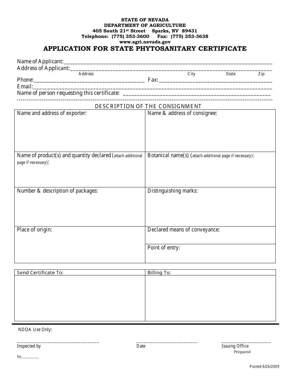 nevada-application-for-state-phytosanitary-certificate-fill-out-sign