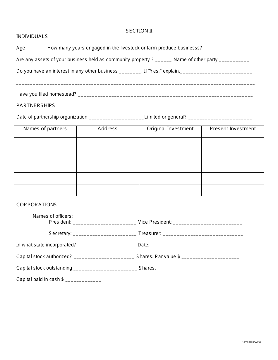 Application for Brokers License - Nevada, Page 3