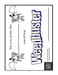 Nevada Weed Busters Coloring Book - University of Nevada - Nevada, Page 32