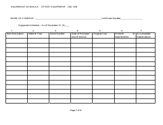 Annual Financial Report Form - Nevada, Page 12