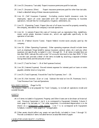 Annual Financial Report Form - Nevada, Page 4