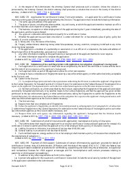 Form 701A Energy Auditors Pre-licensing Program Application - Nevada, Page 10