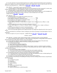 Form 701A Energy Auditors Pre-licensing Program Application - Nevada, Page 13