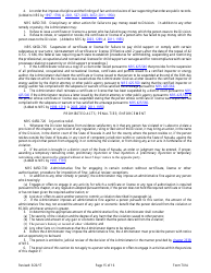 Form 701A Energy Auditors Pre-licensing Program Application - Nevada, Page 15