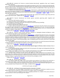 Form 701A Energy Auditors Pre-licensing Program Application - Nevada, Page 9