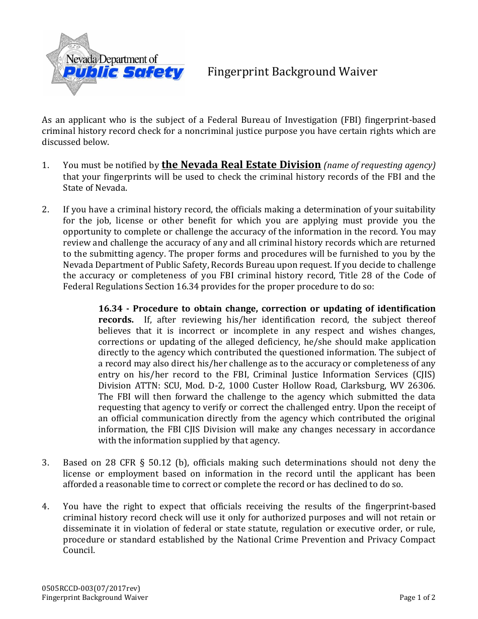 Form 666 Application for Asset Management Permit - Nevada, Page 6