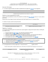Form 579 Community Association Manager Continuing Education Course Application - Nevada, Page 2