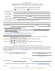 Document preview: Form 670 Cic Education Instructor Application - Nevada