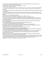 Form 598 Application for Accreditation of Appraiser Prelicensing Education - Nevada, Page 13