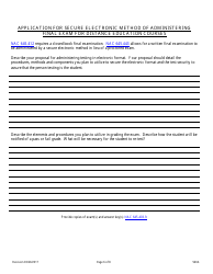 Form 560A Real Estate Broker Management Pre-licensing Education Course Application - Nevada, Page 6