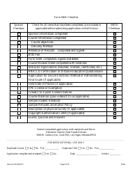 Form 560A Real Estate Broker Management Pre-licensing Education Course Application - Nevada, Page 8