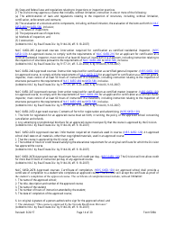 Form 589A Inspectors of Structures Pre-certification Education New Course Application - Nevada, Page 14