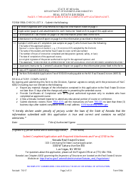 Form 590A Inspectors of Structures Continuing Education New Course Application - Nevada, Page 2
