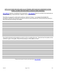 Form 527 Timeshare Pre-licensing Education Course Application - Nevada, Page 7