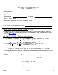 Form 528 Timeshare Continuing Education Course Application - Nevada, Page 3