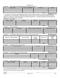 Form 565 Owner-Developer Application - Nevada, Page 7