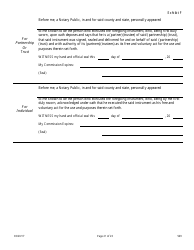 Form 569 Nevada Campground Registration Statement - Nevada, Page 21