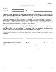 Form 569 Nevada Campground Registration Statement - Nevada, Page 23