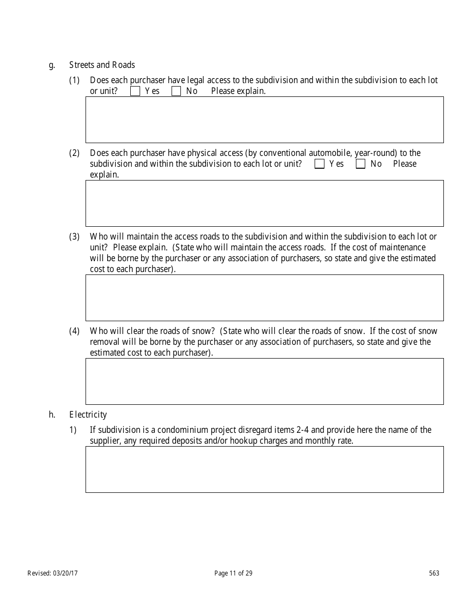 Form 563 Nevada Statement of Record - Nevada, Page 11