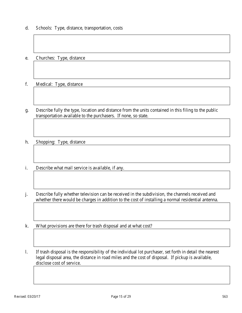 Form 563 Nevada Statement of Record - Nevada, Page 15