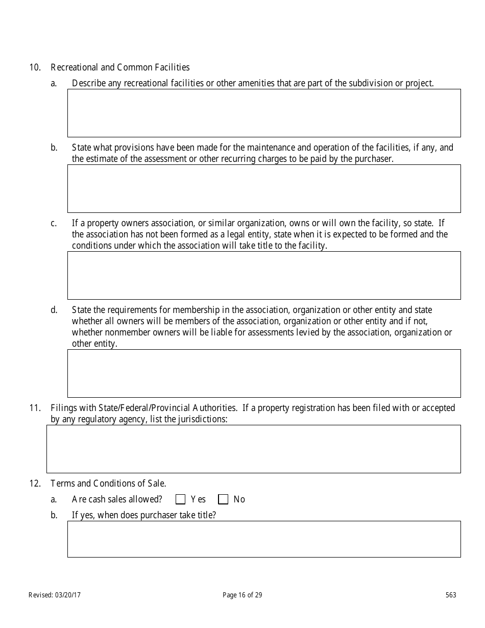 Form 563 Nevada Statement of Record - Nevada, Page 16