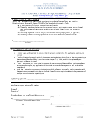 Form 644 Reserve Study Specialist Application - Nevada, Page 4