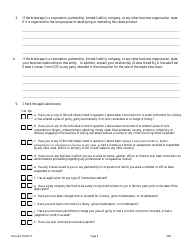 Form 568 Time-Share Resale Broker Application for Registration - Nevada, Page 4