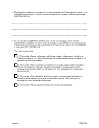 Form 754 Time-Share Exchange Company Registration Form - Nevada, Page 6
